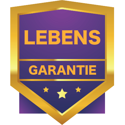 Lebenslange Garantie