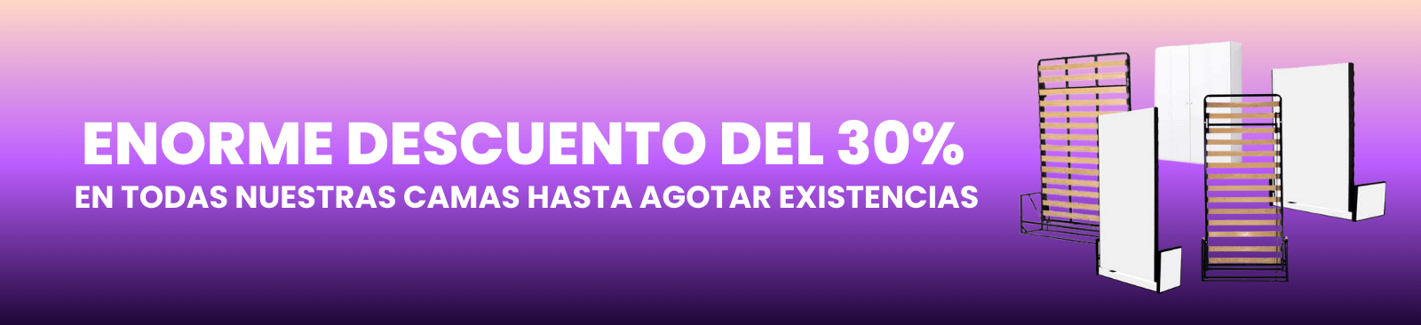 Gran promoción del 30 % en todo el stock – hasta agotar existencias