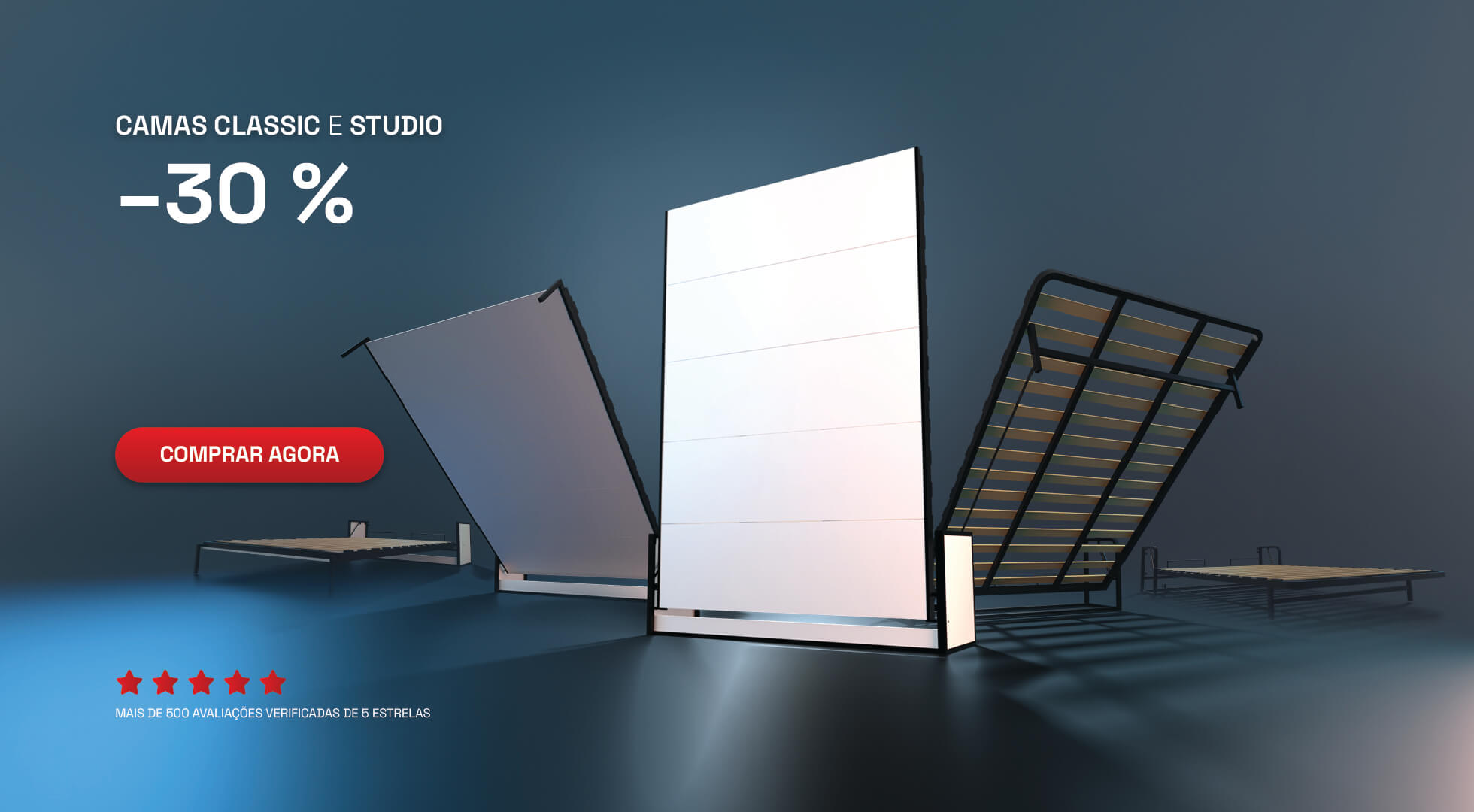 Camas Classic e Studio –30 %